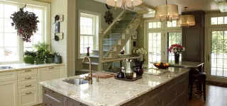 Kitchen renovation job in Cobourg, Ontario by Harris and Wakelin Ltd.