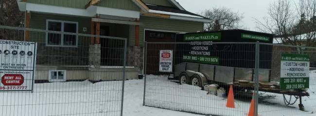 2024 custom home build in Port Hope, Ontario
